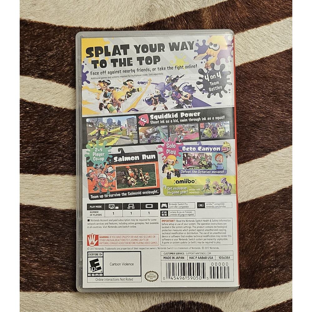 Splatoon 2 (Nintendo Switch) CIB Complete & Tested - Picture 2 of 6